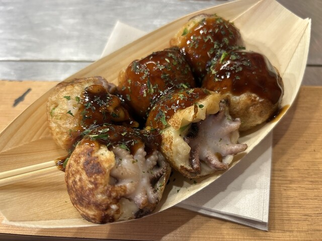 踊りだこのたこ焼き